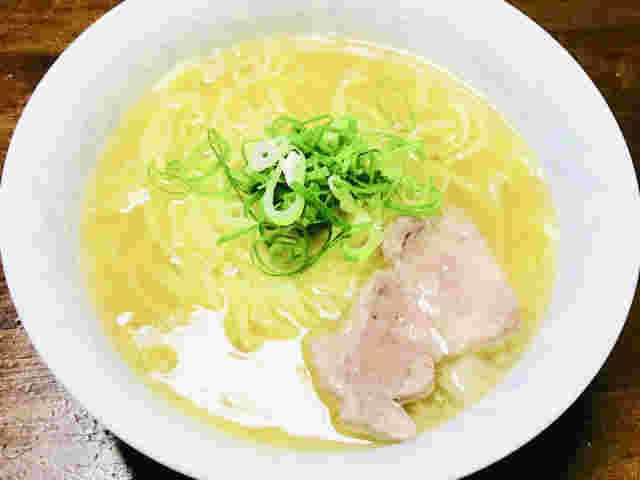 牛脂で作ったラーメン