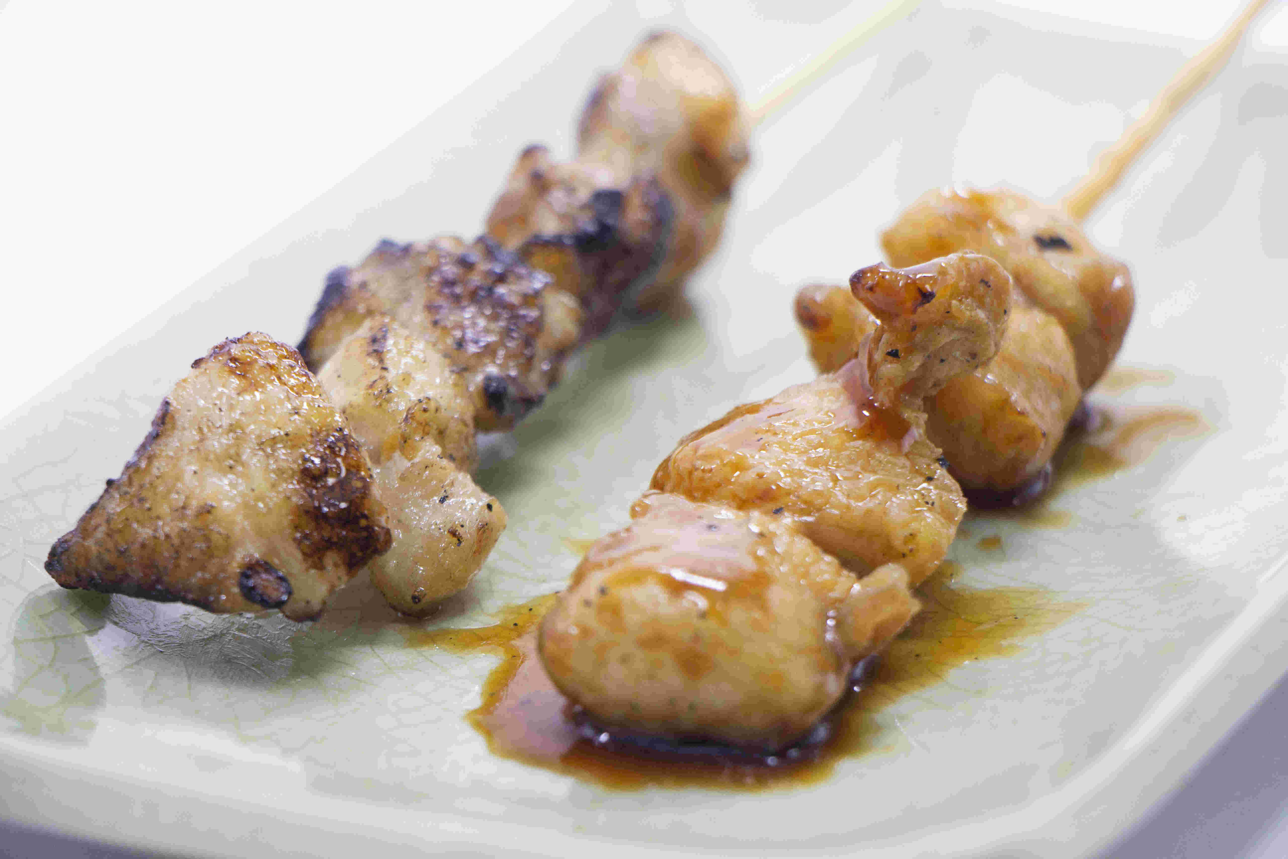 焼き鳥にしたぼんじり
