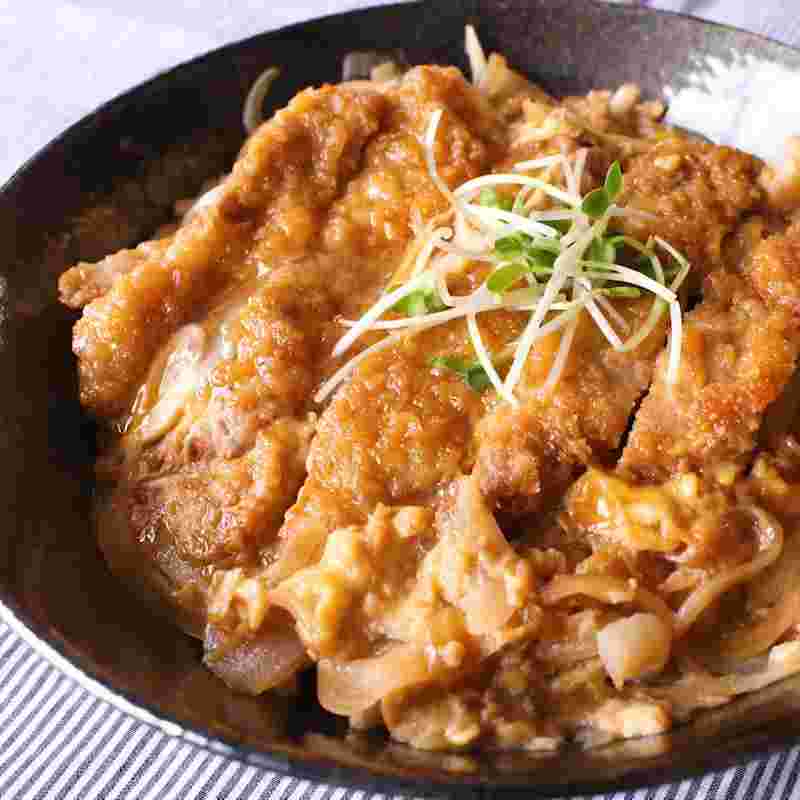 みぞれ煮のカツ丼