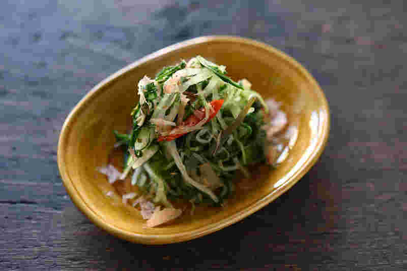 ご飯のお供に最適な「水菜の漬物」