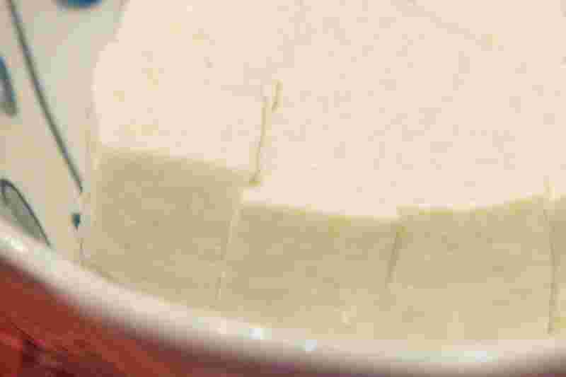 島豆腐のさいの目切り