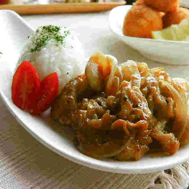 しゃぶしゃぶ用豚肉を使った柔らか生姜焼き