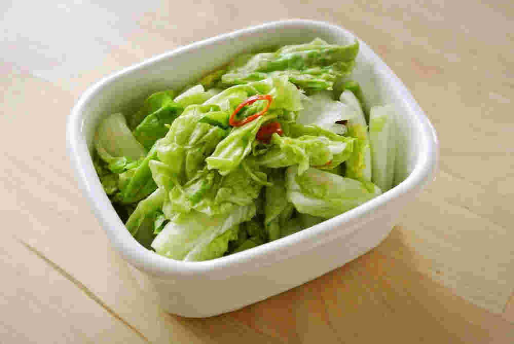 山東菜の漬物