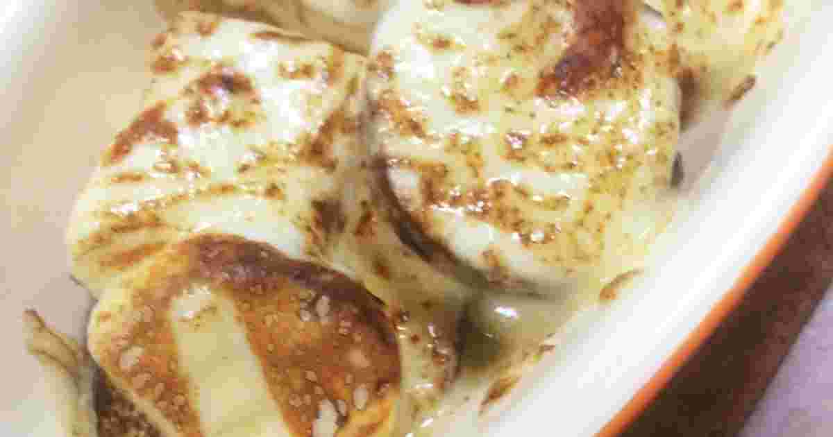 島豆腐とナスとズッキーニのチーズ焼きのレシピ画像