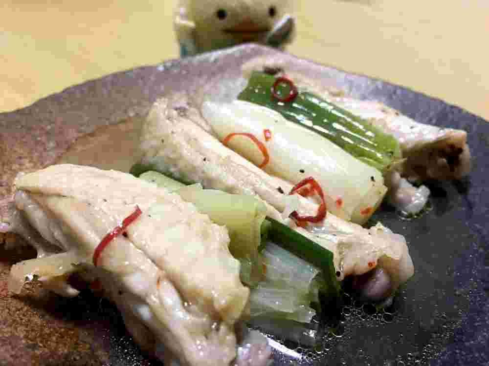味覇で作る手羽中の煮物