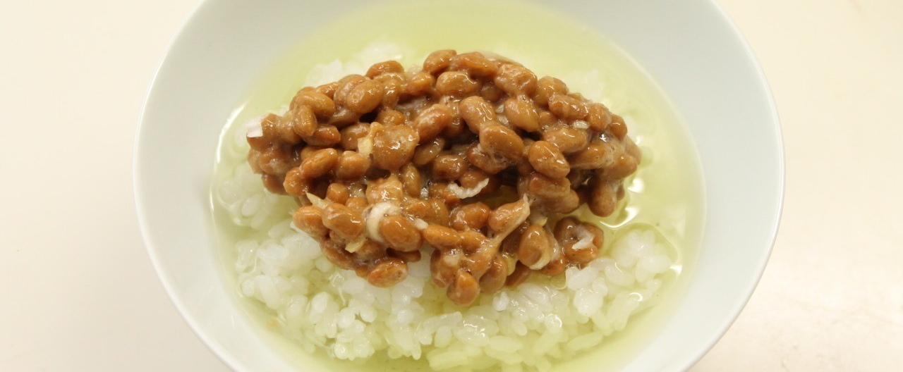 魯山人風納豆茶漬け