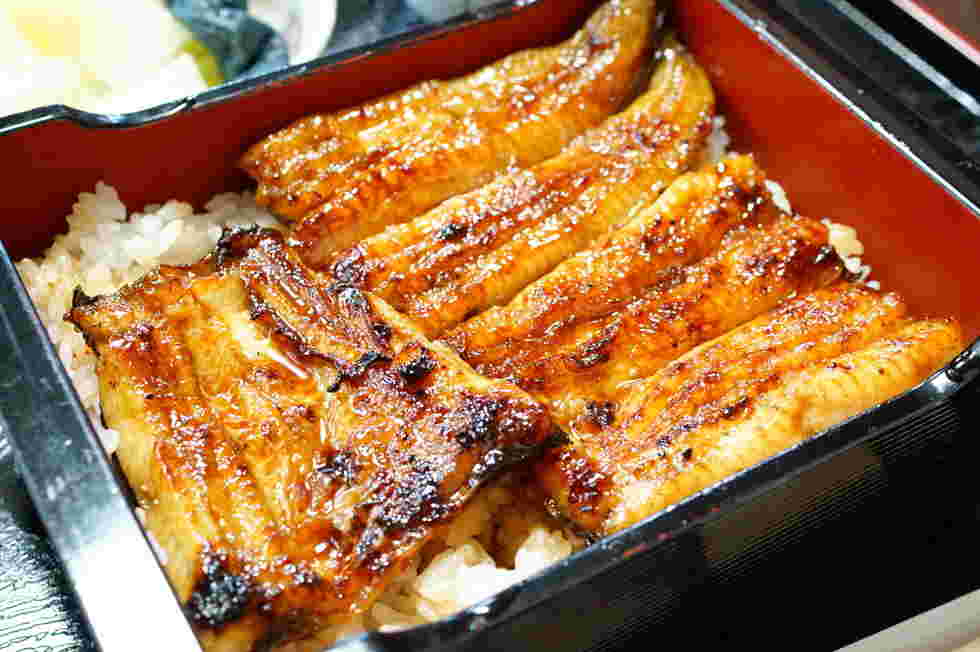 仙台の鰻の一松のうな重