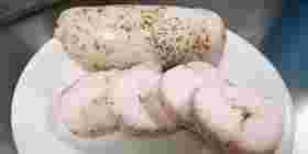 マジックソルトをまぶした鶏ハム