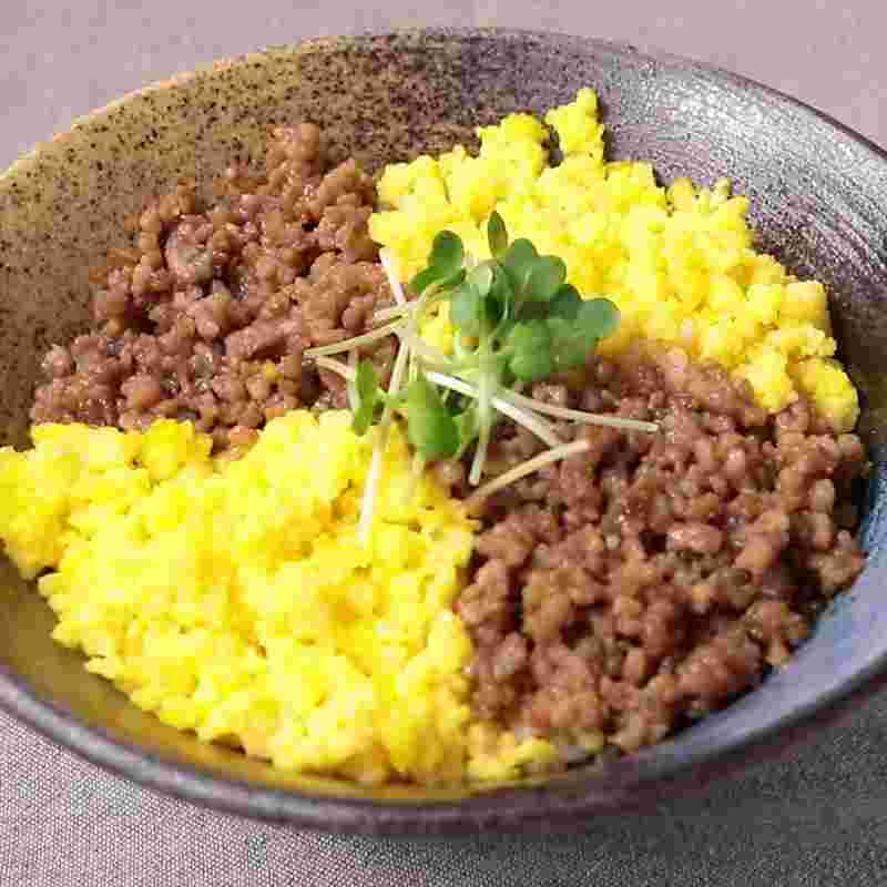 さくらごはんのそぼろ丼