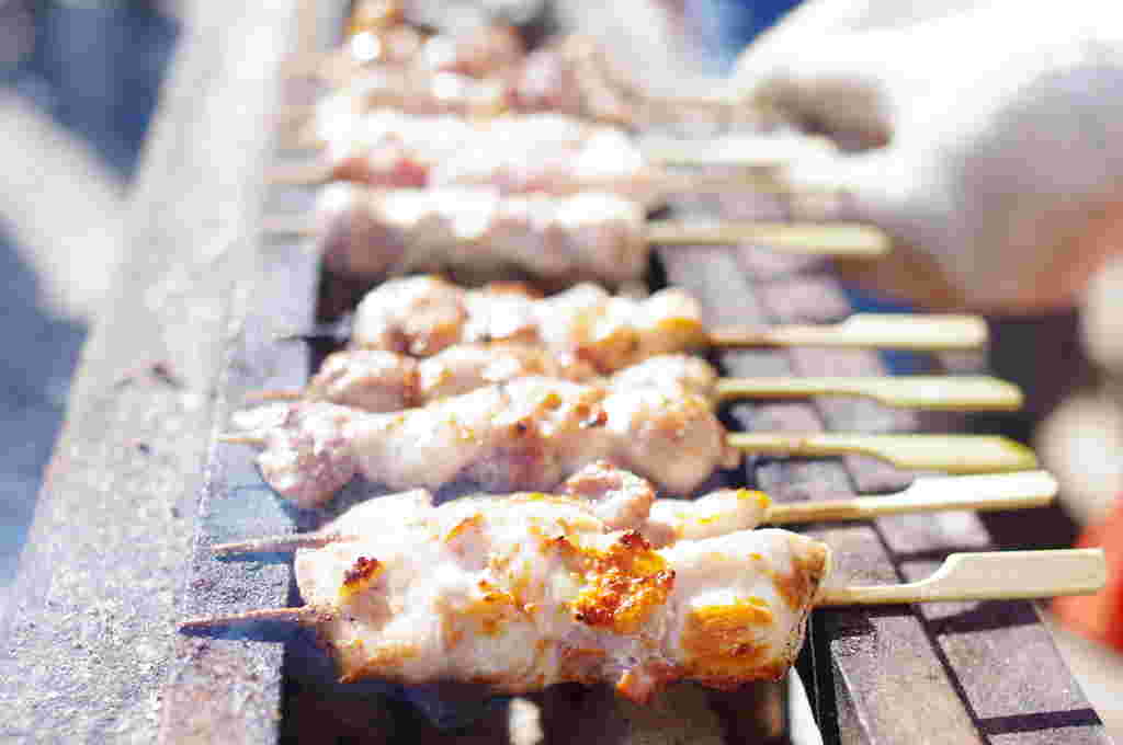比内地鶏の焼き鳥