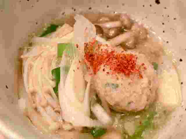 えのきとひき肉を使った鍋レシピ