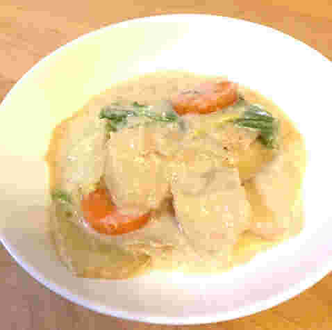 人気レシピで作るカブと白菜のクリーム煮