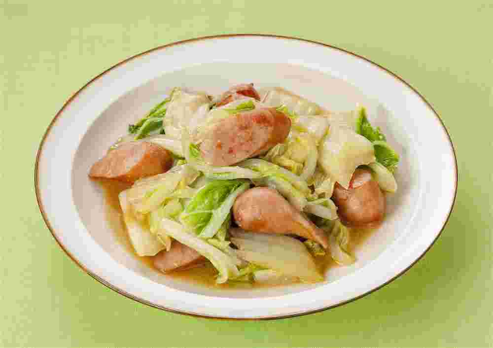 白菜の和食炒め煮