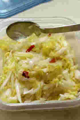 白菜の中華風ピクルス