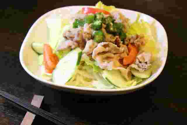 美味しそうな冷しゃぶそうめんのレシピ