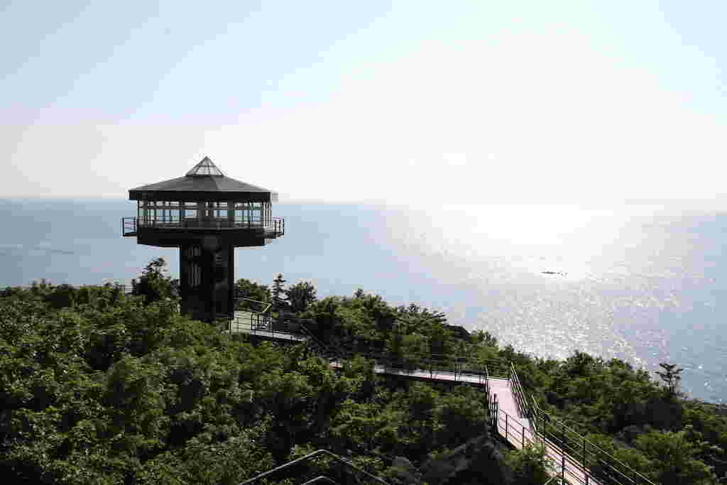 雄冬の展望台