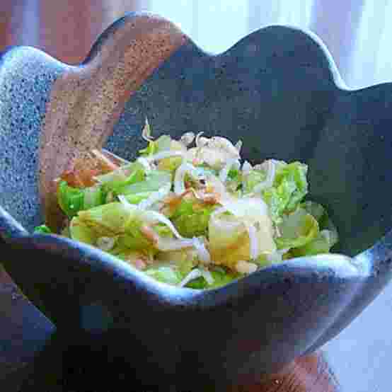 白菜としらすのおひたしレシピ