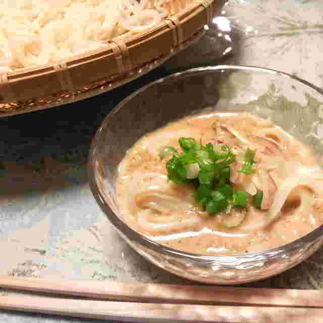 濃厚ごまだれつゆのそうめん
