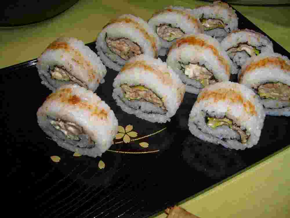 和食おもてなし料理におすすめの生姜焼きロール寿司