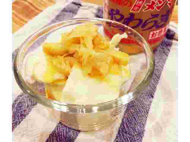 おつまみに合うメンマのっけ冷やっこ