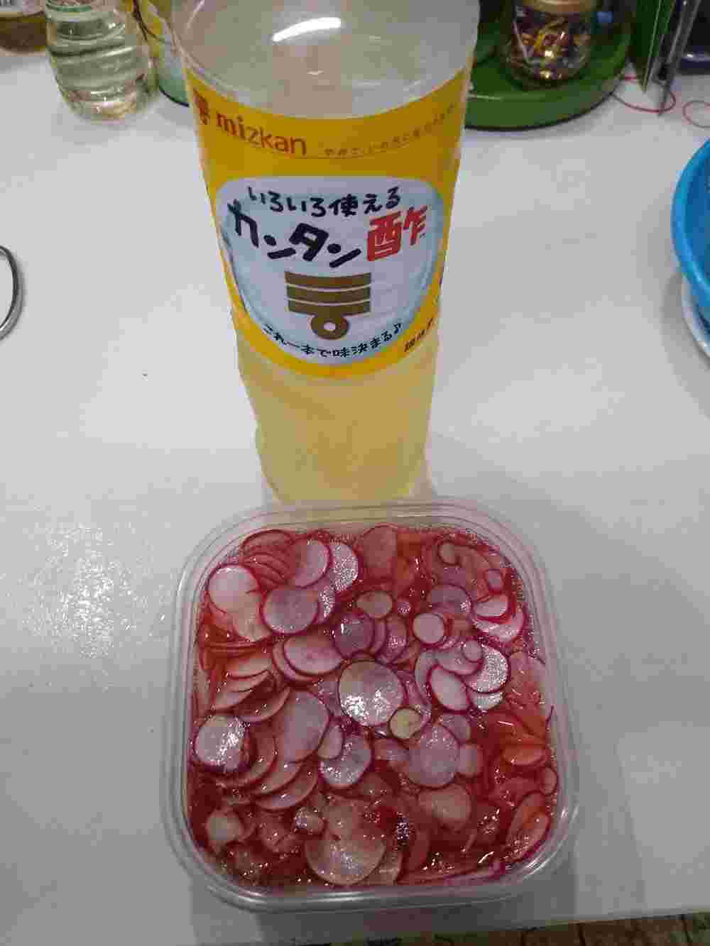 人気レシピで作るラディッシュのかんたん酢サラダ