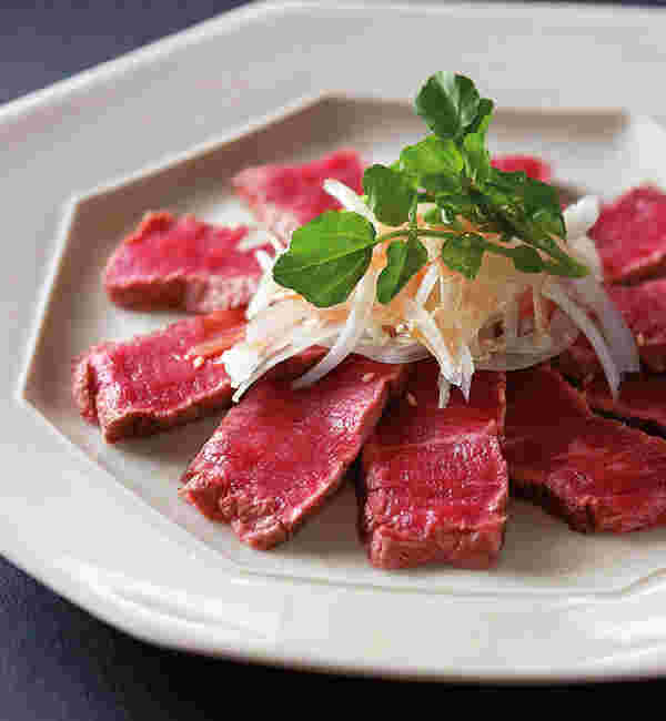 牛肉の和風カルパッチョ