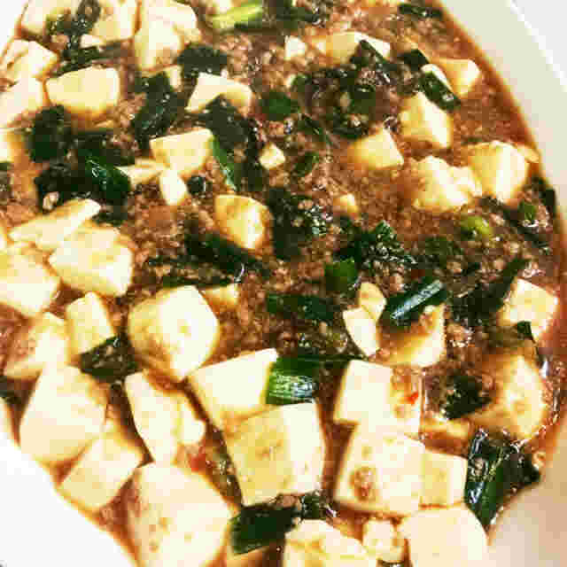 作り置きの冷凍肉あんで作ったコクのある麻婆豆腐