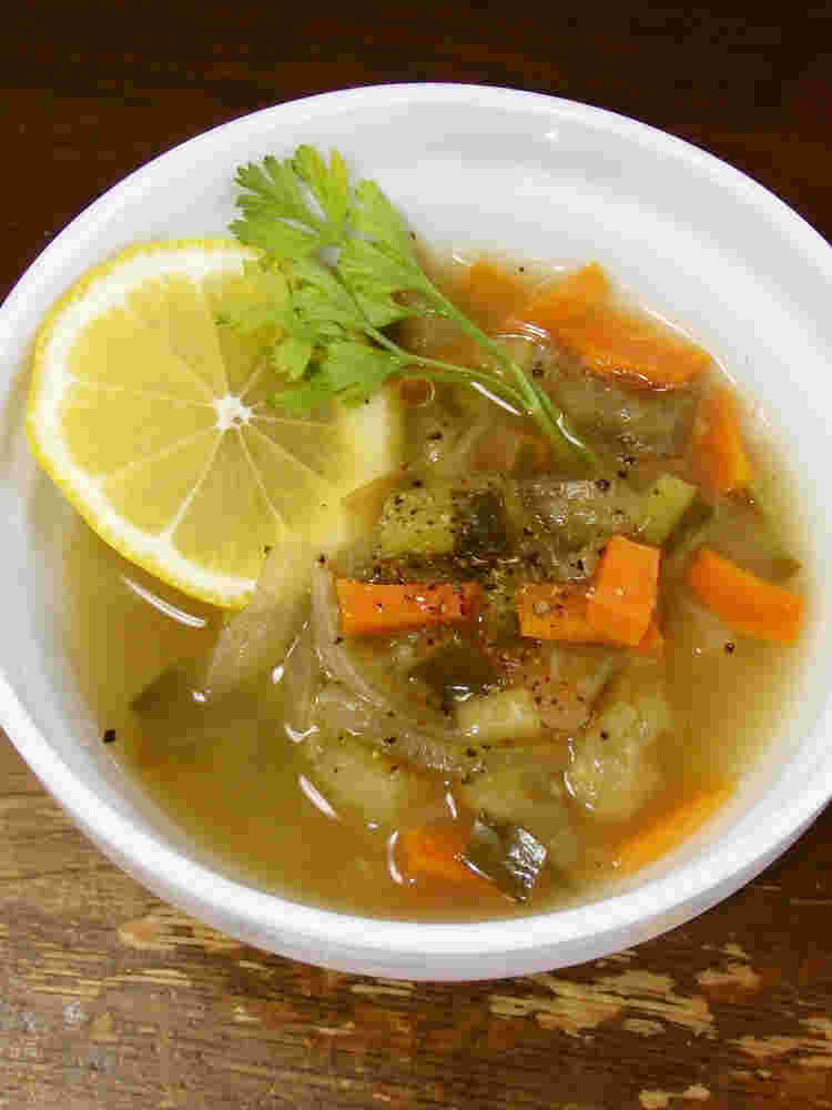 古代ローマで食べられていたミネストローネスープ