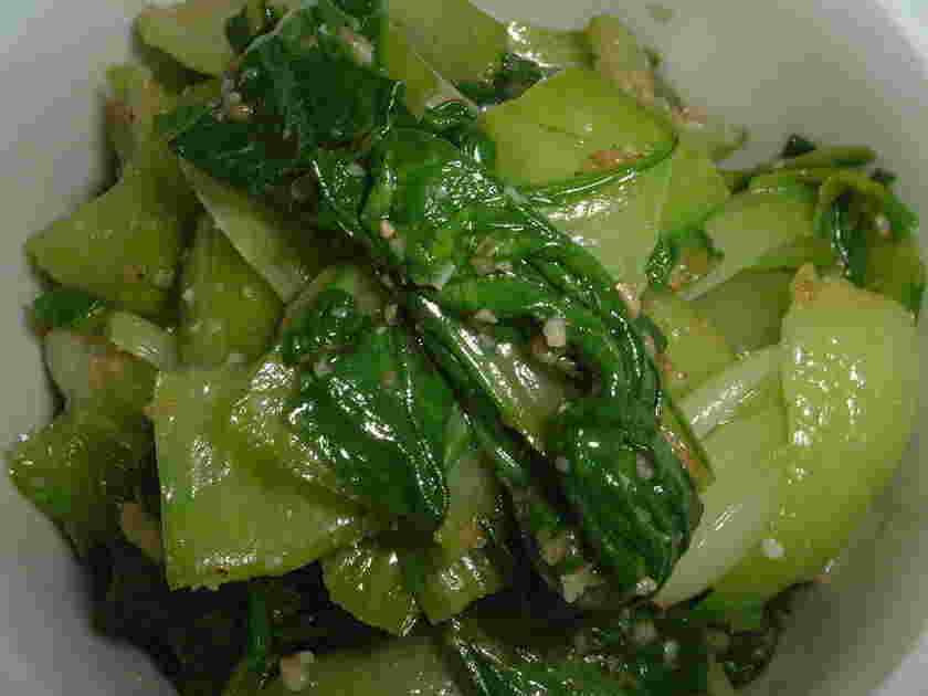 チンゲン菜のナムル