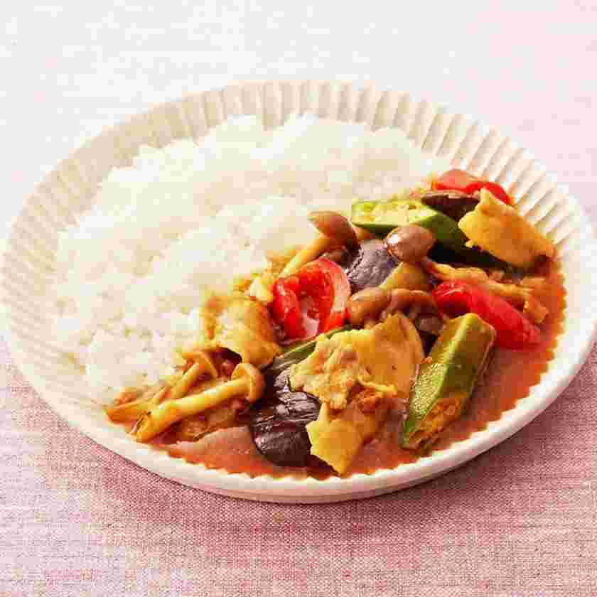 夏野菜のマーボーカレー