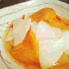 箸休め料理の柿なます