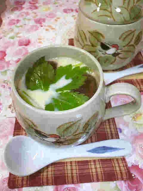 箸休め料理の簡単茶碗蒸し