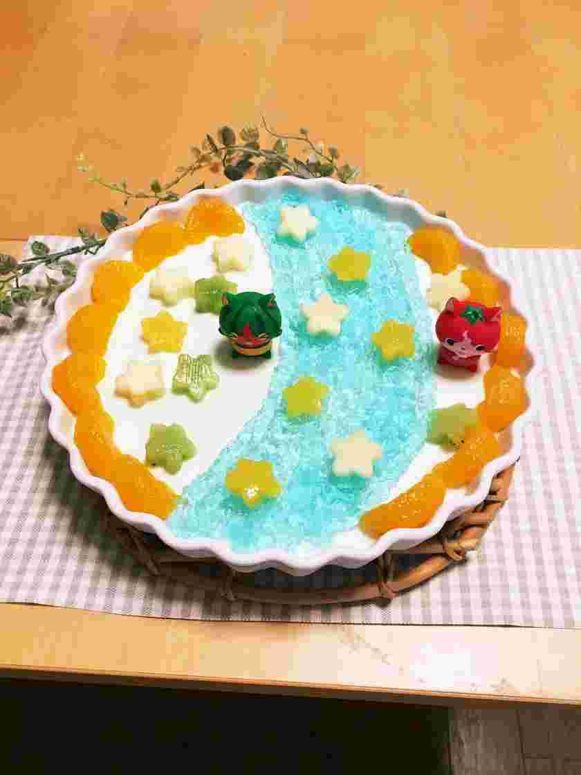 七夕ゼリーケーキ