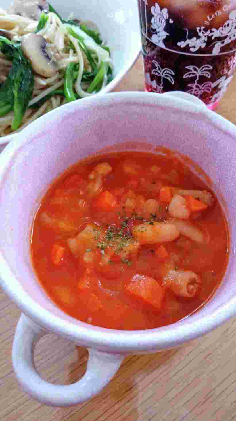 白いんげん豆のもつ煮込み