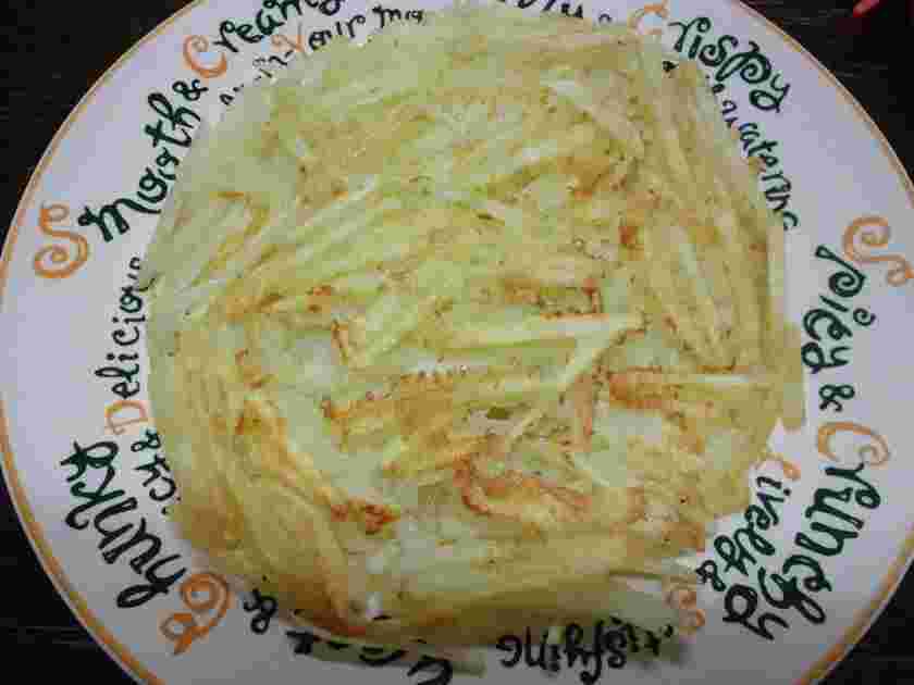 じゃがいもで作るシンプルなロスティ