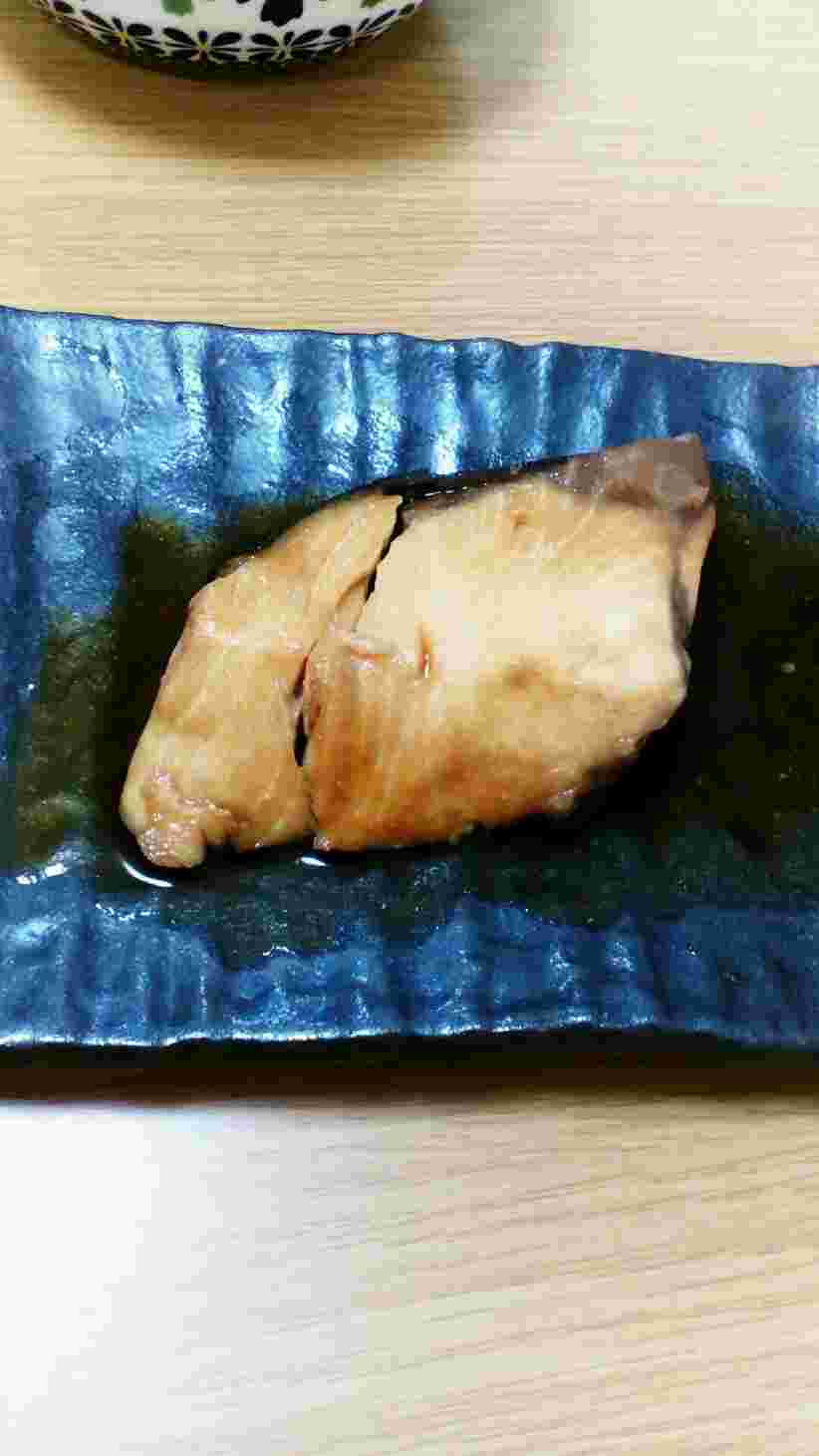 真空調理で作ったブリの照り焼き