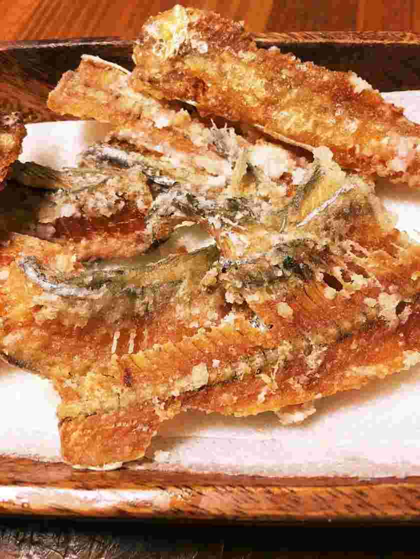 米油で作る時短骨せんべい