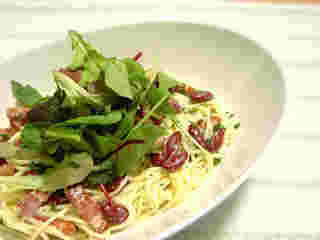 キドニービーンズのチーズパスタサラダ
