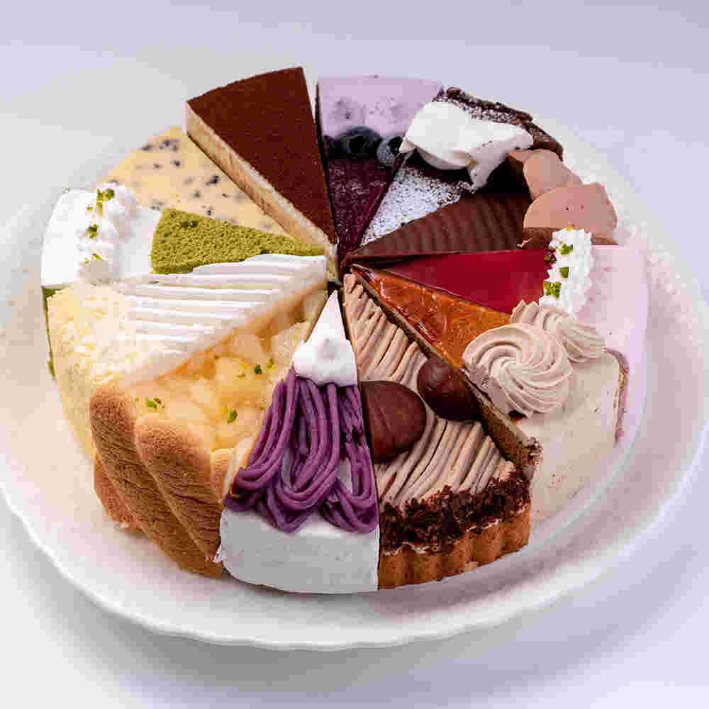12種のケーキセット