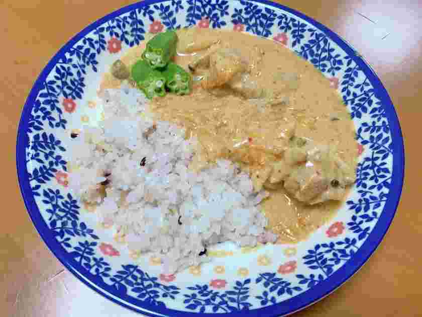 きのこの豆乳カレー