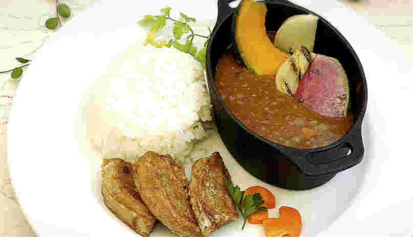 きのこのヴィーガンカレー