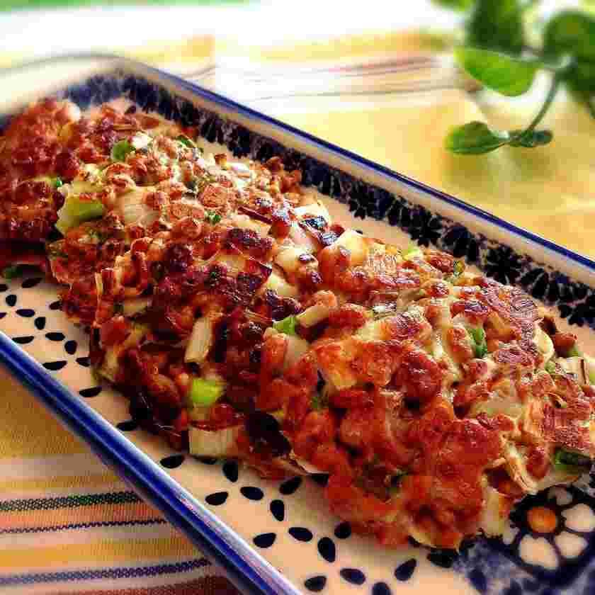 納豆嫌いな子供に人気の納豆焼き