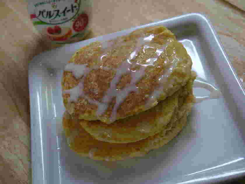 小麦粉なしで作るおからパンケーキ
