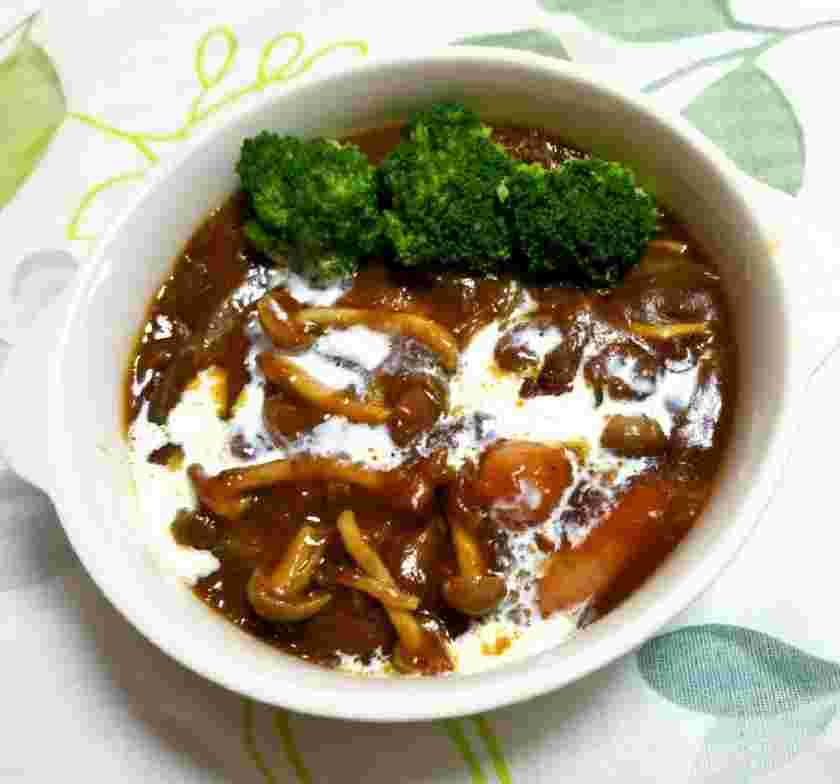 ハンバーグカレー