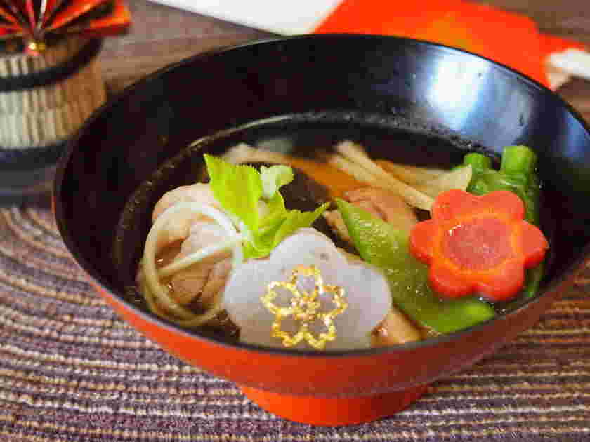 生姜入りの関東のお雑煮