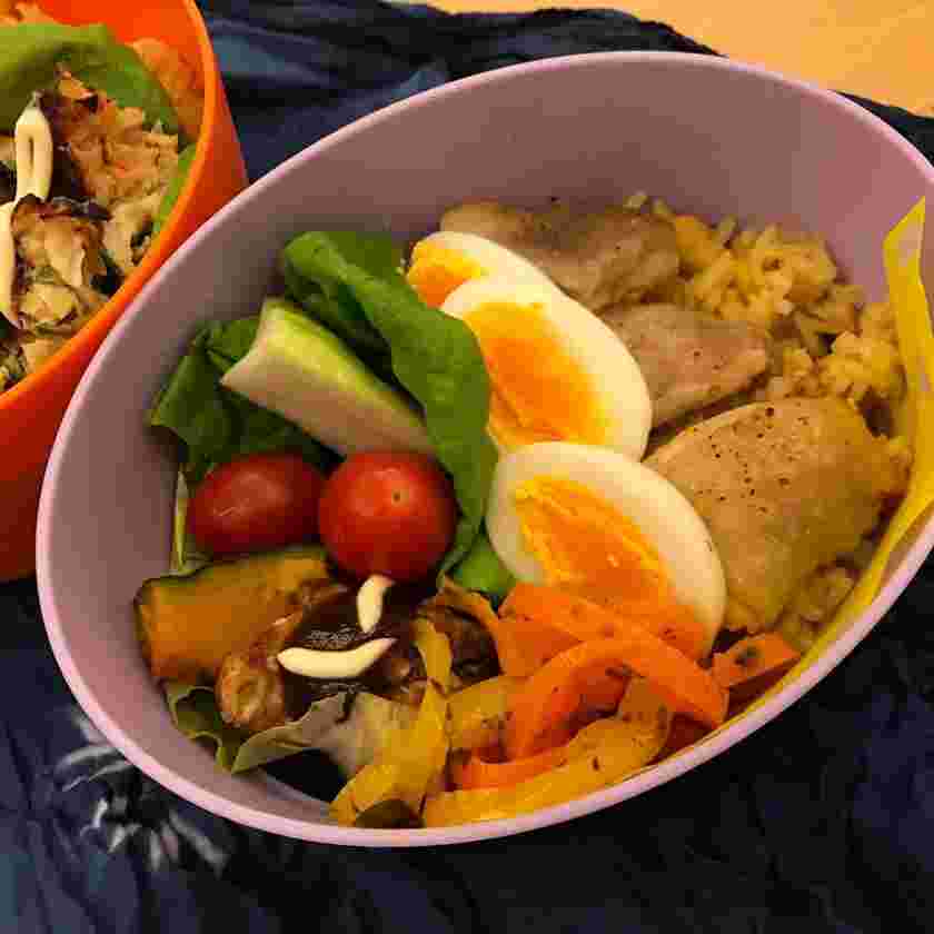 ストウブ鍋で作る炊き込みカレーピラフ