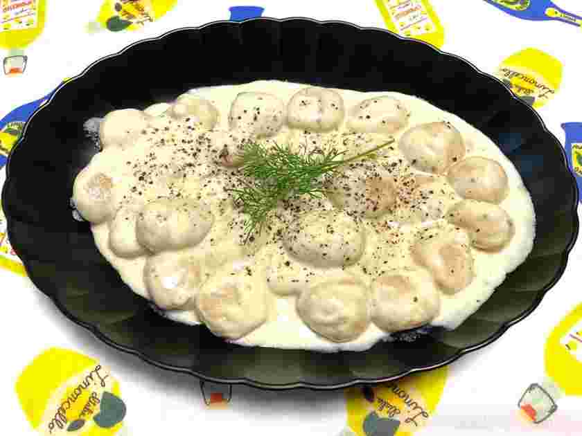 手作りニョッキを使ったブルーチーズのパスタ