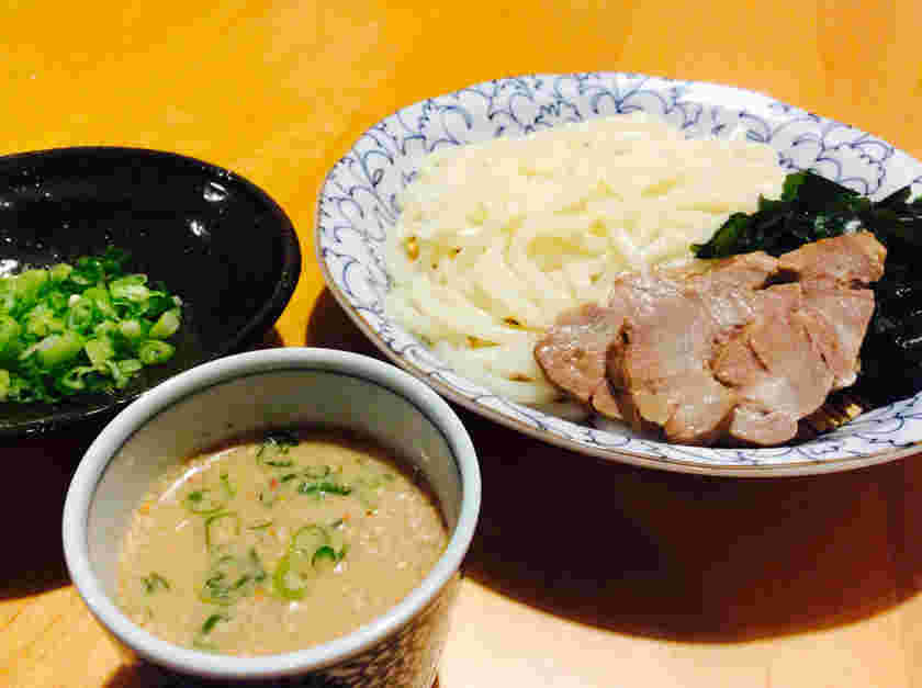豆乳のピリ辛つけ麺うどん
