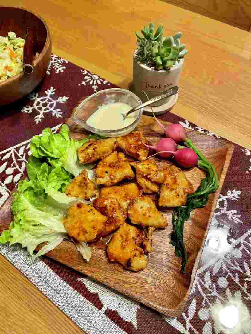 鶏肉とレモンで作るハニーレモンチキン