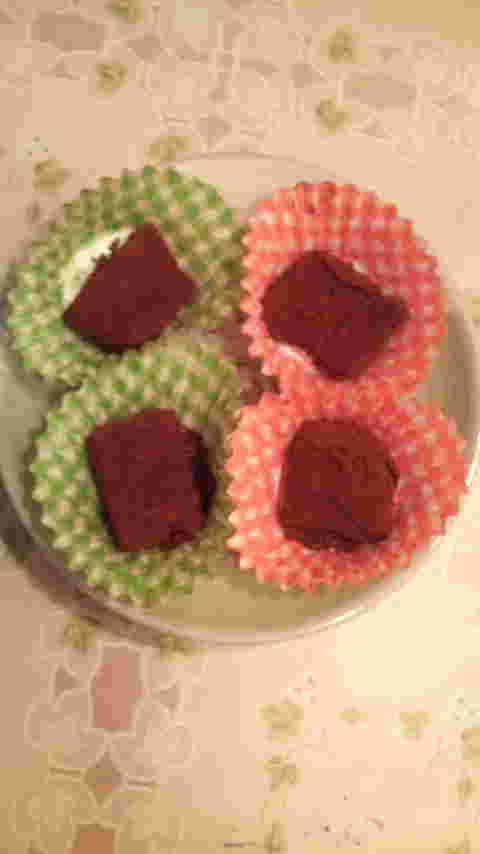 切り餅で作る生チョコ風チョコ餅